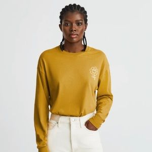 Everlane Flower Long Sleeve Tee NWT